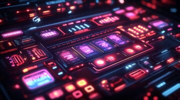 A Glamorous Online Casino Interface