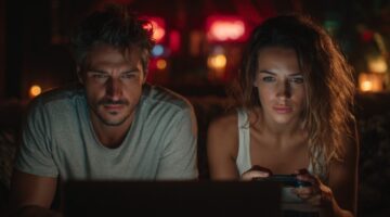 How Online Casinos Work - Fireball Casino 29 Players Enjoying Immersive Online Casino Experience On Laptop And Phone