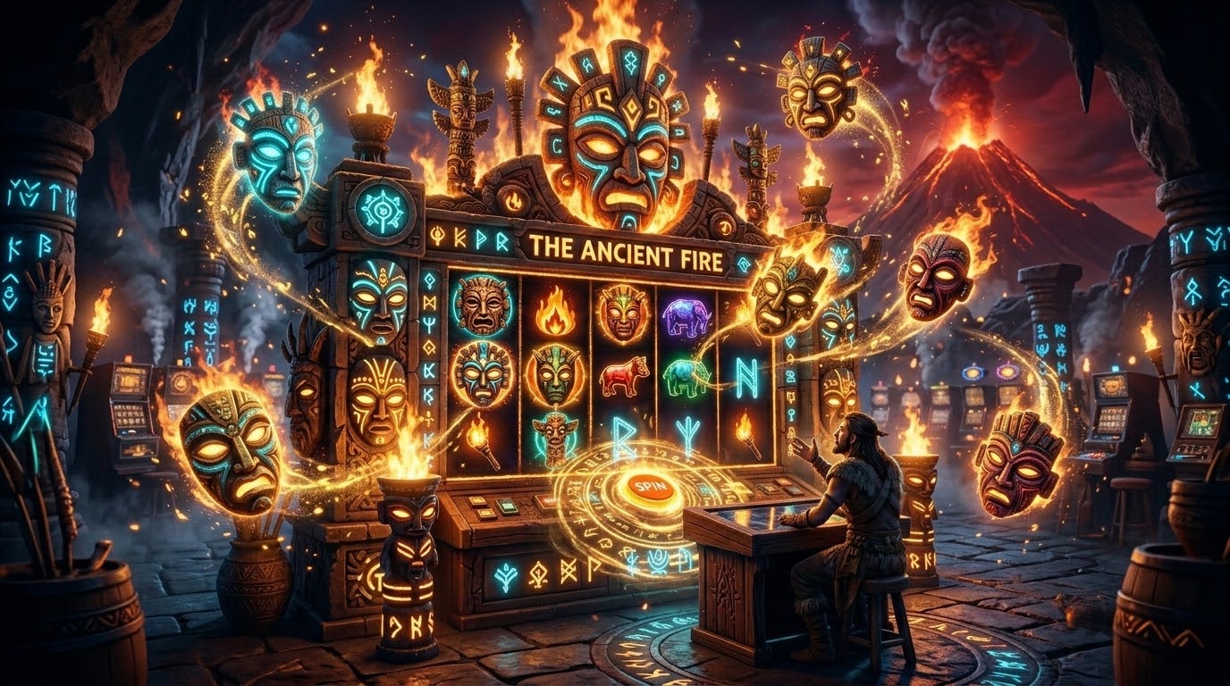9 Masks of Fire Slot Review: RTP, Volatility and Features 1 9 Masks Of Fire 1