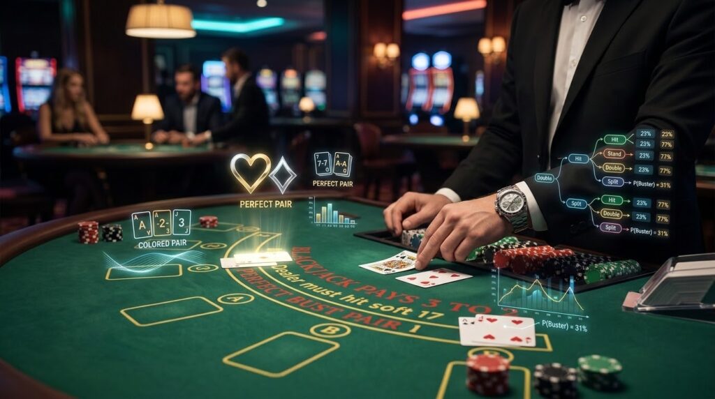 Blackjack Side Bets Explained: Types, Payouts and Risks 2 Blackjack Side Bets 1