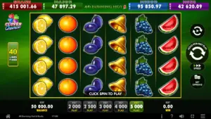 40 Burning Hot slot demo screenshot