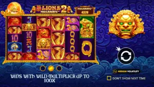 5 Lions Megaways 2 slot demo screenshot