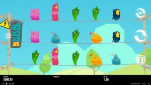 Birds On A Wire slot demo screenshot