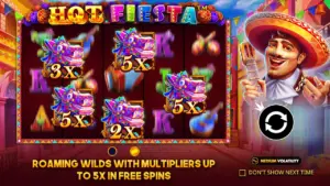 Hot Fiesta slot demo screenshot