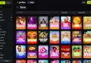 JetTon Casino slots lobby with provider filter and search