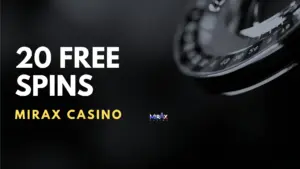 Mirax Casino 20 Free Spins No Deposit Bonus (Code MX20)