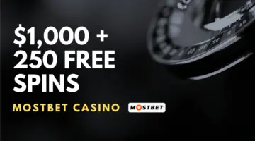 Mostbet Casino $1,000 + 250 Free Spins