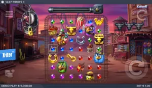 Pirots 3 slot demo screenshot