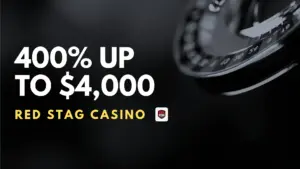 Red Stag Casino 400% up to $4,000 Welcome Bonus (Code 4000WIN)