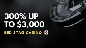 Red Stag Casino 300% up to $3,000 Welcome Bonus (Code GOT300)