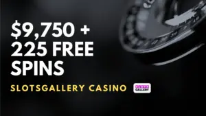 SlotsGallery Casino $9,750 + 225 Free Spins Welcome Bonus (Code SLOTS)