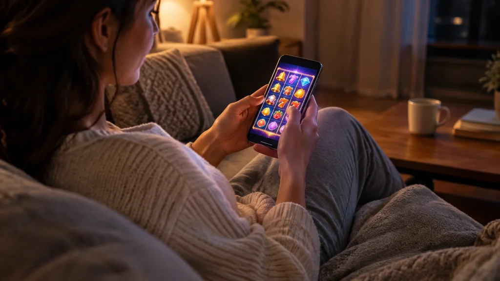 Smartphone Online Casino Photo
