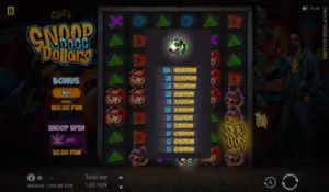 Snoop Dogg Dollars slot demo screenshot