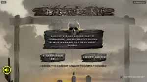 Tombstone RIP slot demo screenshot