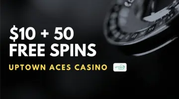 Uptown Aces Casino $10 + 50 Free Spins No Deposit Bonus (Code FREESPINS50) 8 Uptown Aces Casino $10 + 50 Free Spins