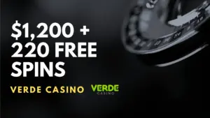 Verde Casino $1,200 + 220 Free Spins Welcome Bonus